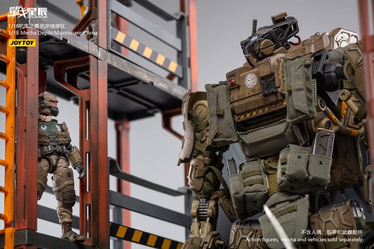 JoyToy Action Figure Battle for the Stars Depot Maintenance Area