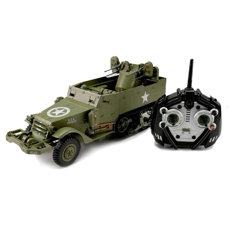 1/16 RC M16 Half-track RC Askeri Araç (Metal Gövde)