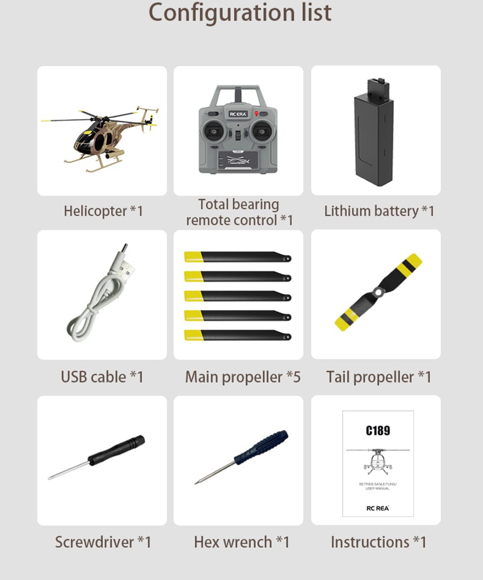 RC ERA C189 MD500 - RC Helikopter