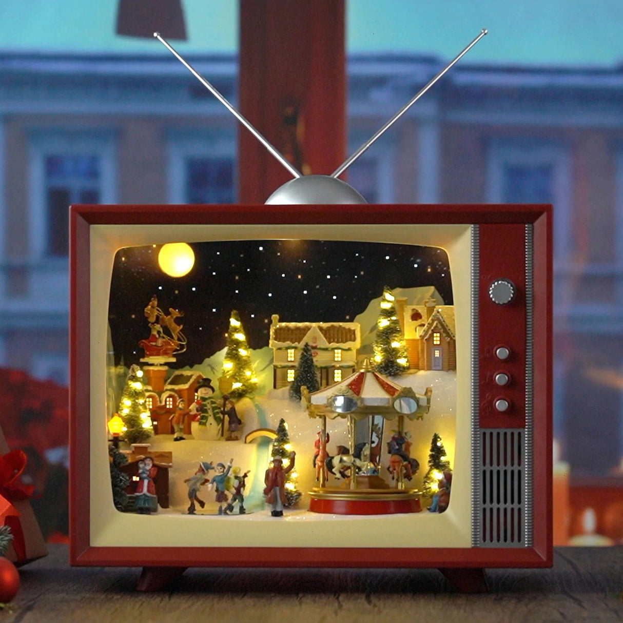 Mr. Christmas Animated TV - 40cm