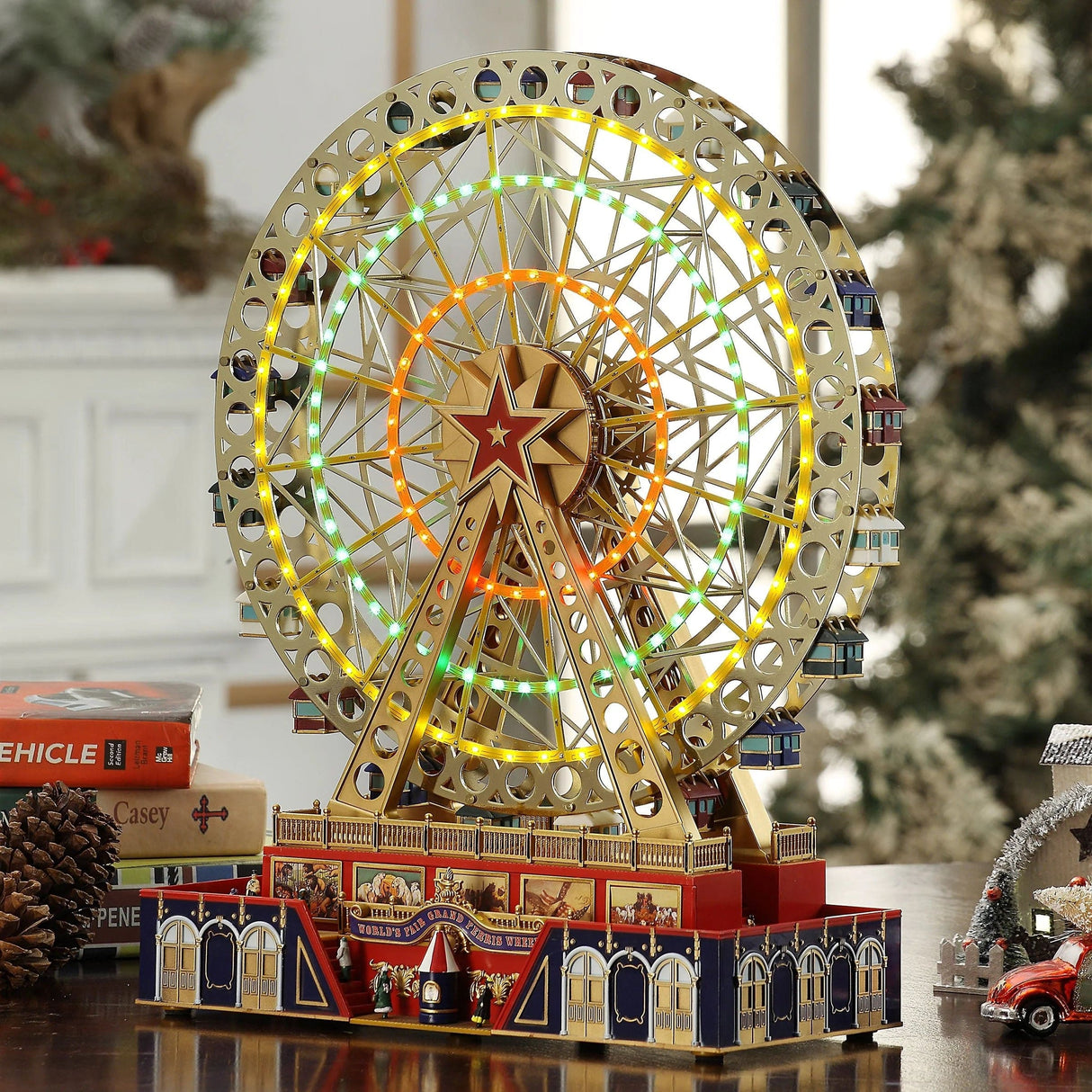 Animated World's Fair Grand Ferris Wheel 🎡 - 38cm