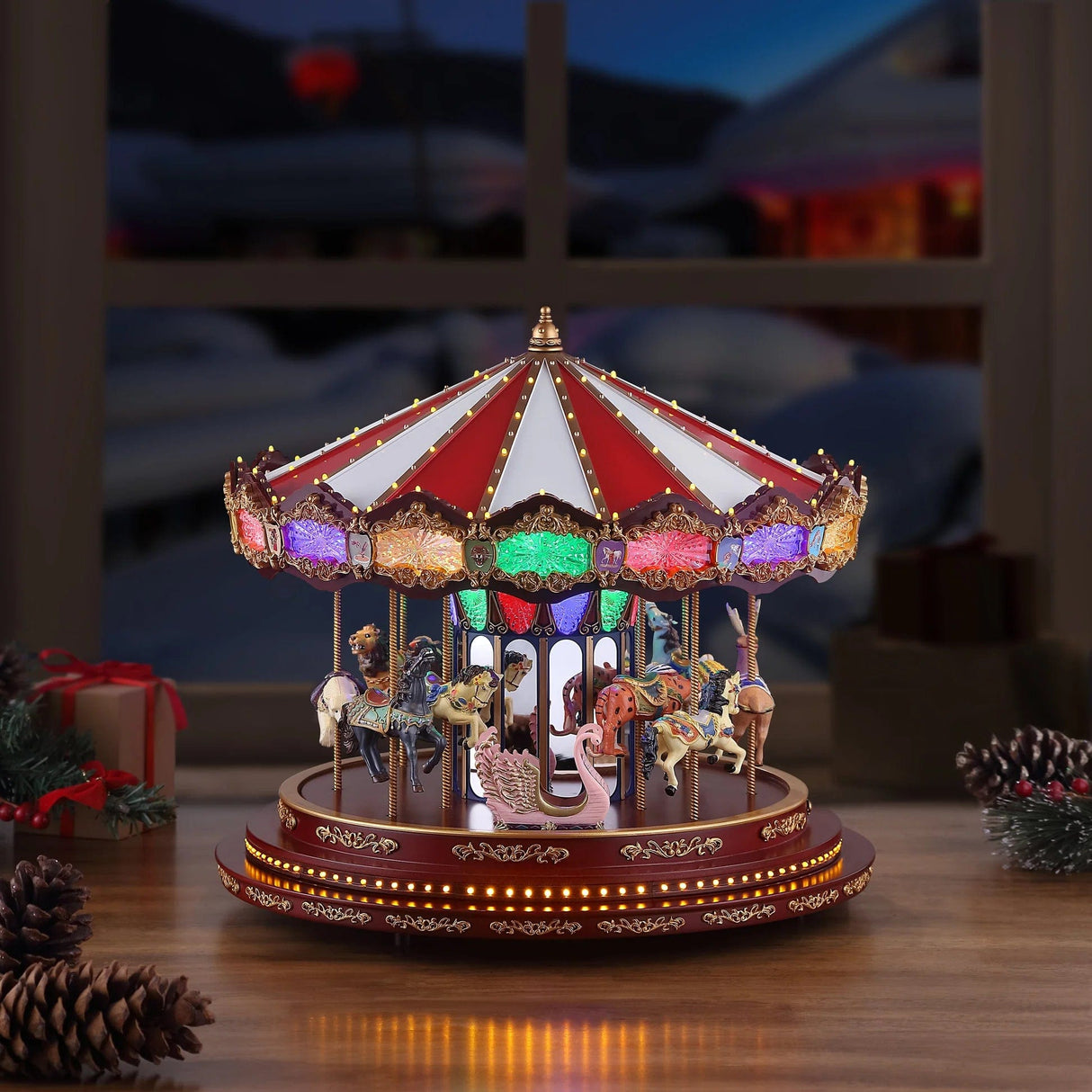 Mr. Christmas Marquee Deluxe Carousel