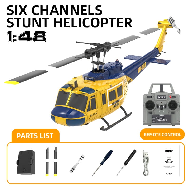 RC ERA C032 UH1 Green - RC Helikopter