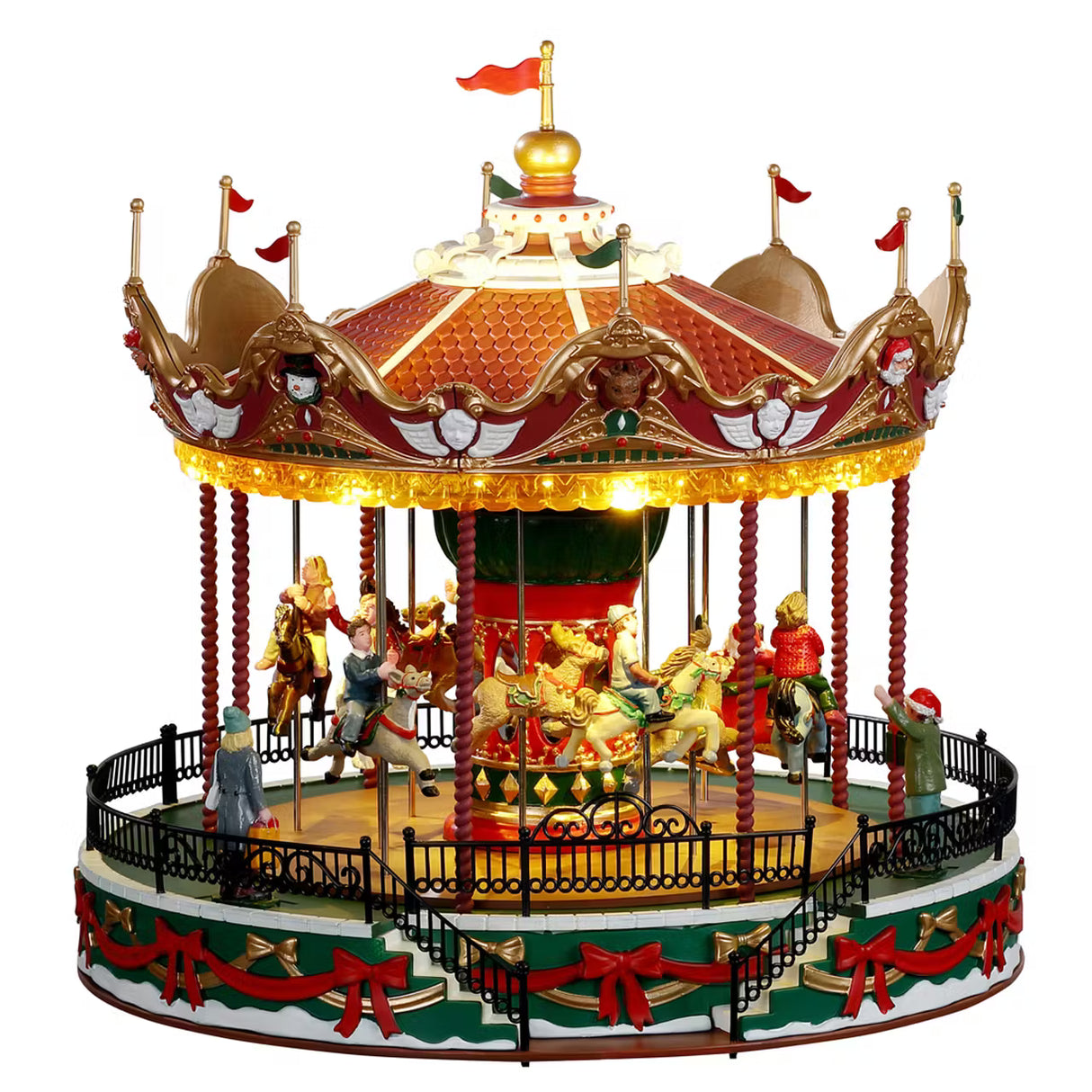 Lemax Santa Carousel
