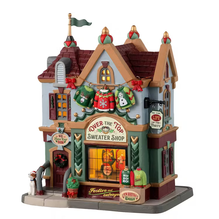 Lemax Over The Top Sweater Shop