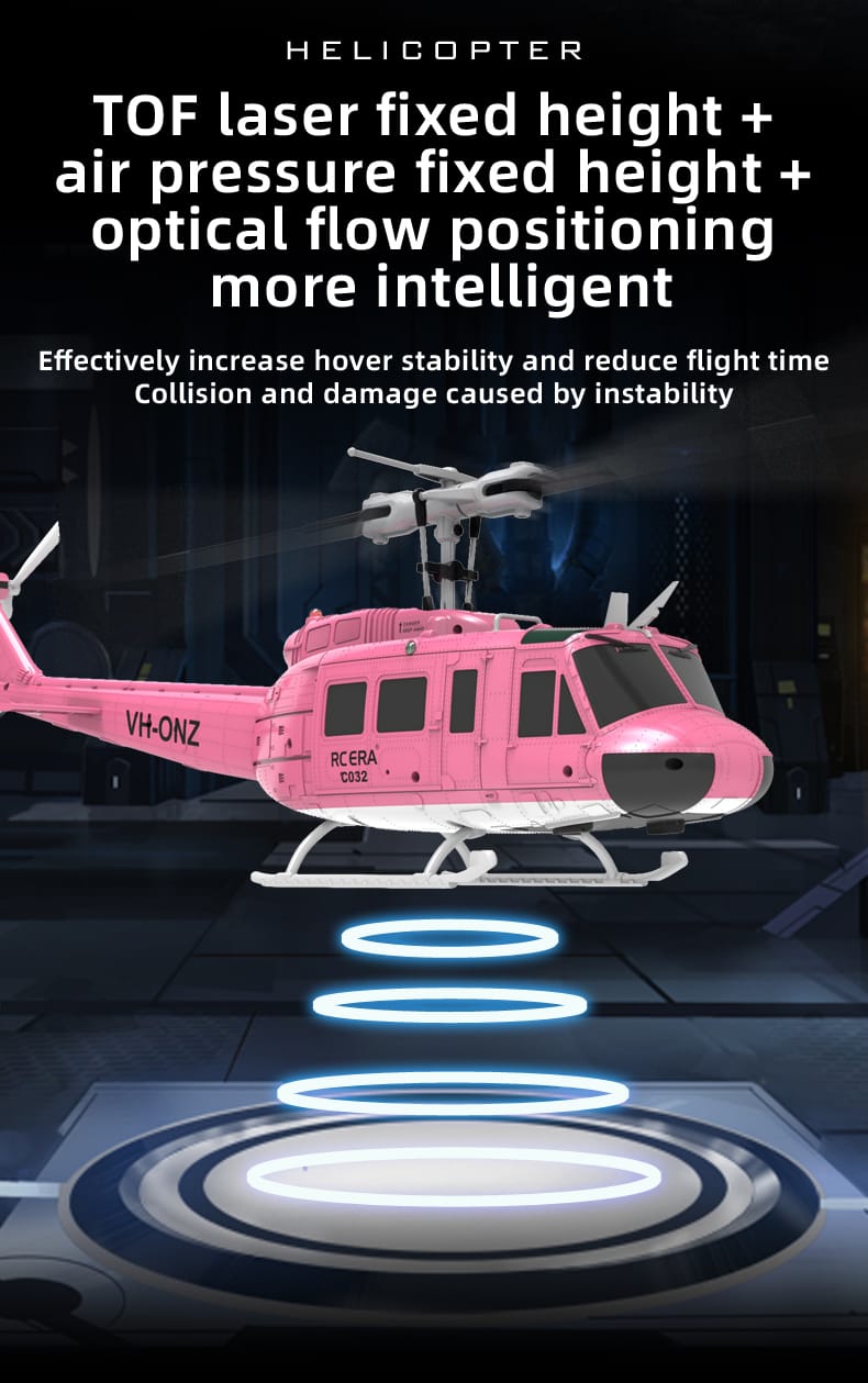 RC ERA C032 UH1 Green - RC Helikopter