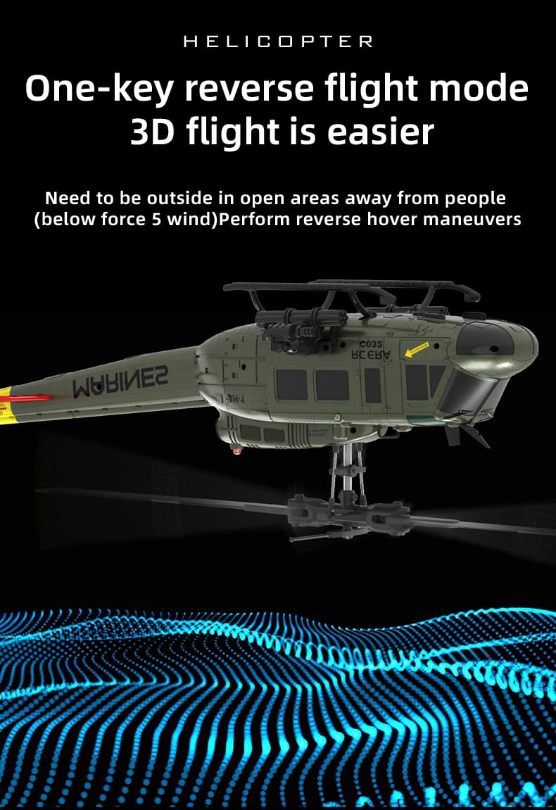 RC ERA C032 UH1 Green - RC Helikopter