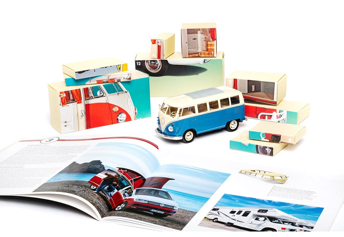 1/24 Volkswagen T1 Caravaning Diaroma Adventskalender