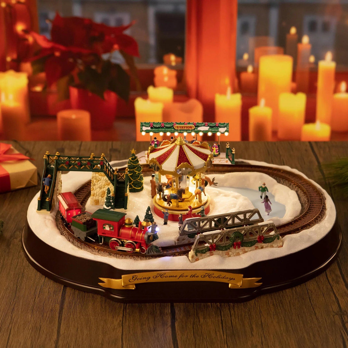 Mr. Christmas Animated & Musical Going Home for The Holidays