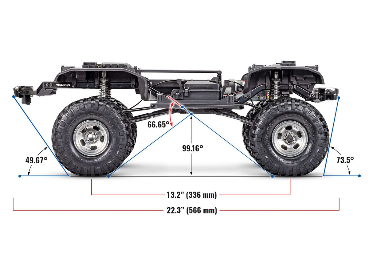 Traxxas TRX-4 1/10 Ford F-150 Ranger (3S Combo Paket)