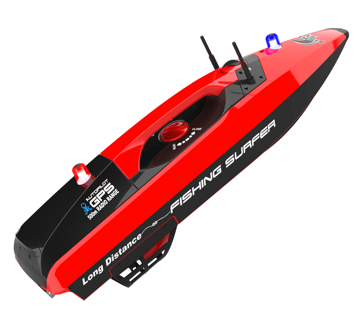 Fishing Surfer V2 / Toslon TF520 GPS Fish Finder RC Balıkçılık Teknesi - Tuzlu Su
