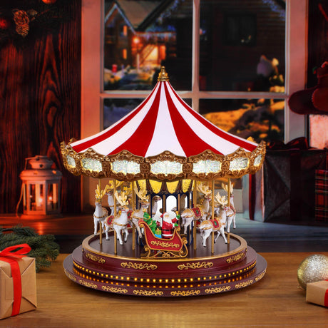 Deluxe Christmas Carousel