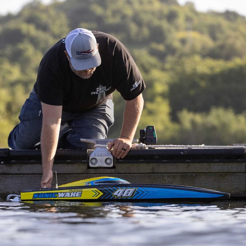 Pro Boat Super Sonicwake 48" 8S Self-Righting Brushless Deep-V RTR