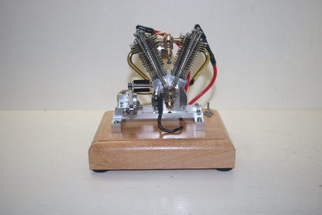 Microcosm V-Twin Mini Hoglet Benzinli Motor