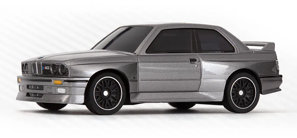 HPI nano-TTR BMW M3 Ravaglia 1/64 Nogaro Gümüş RTR - Uzaktan Kumandalı Mini Araba