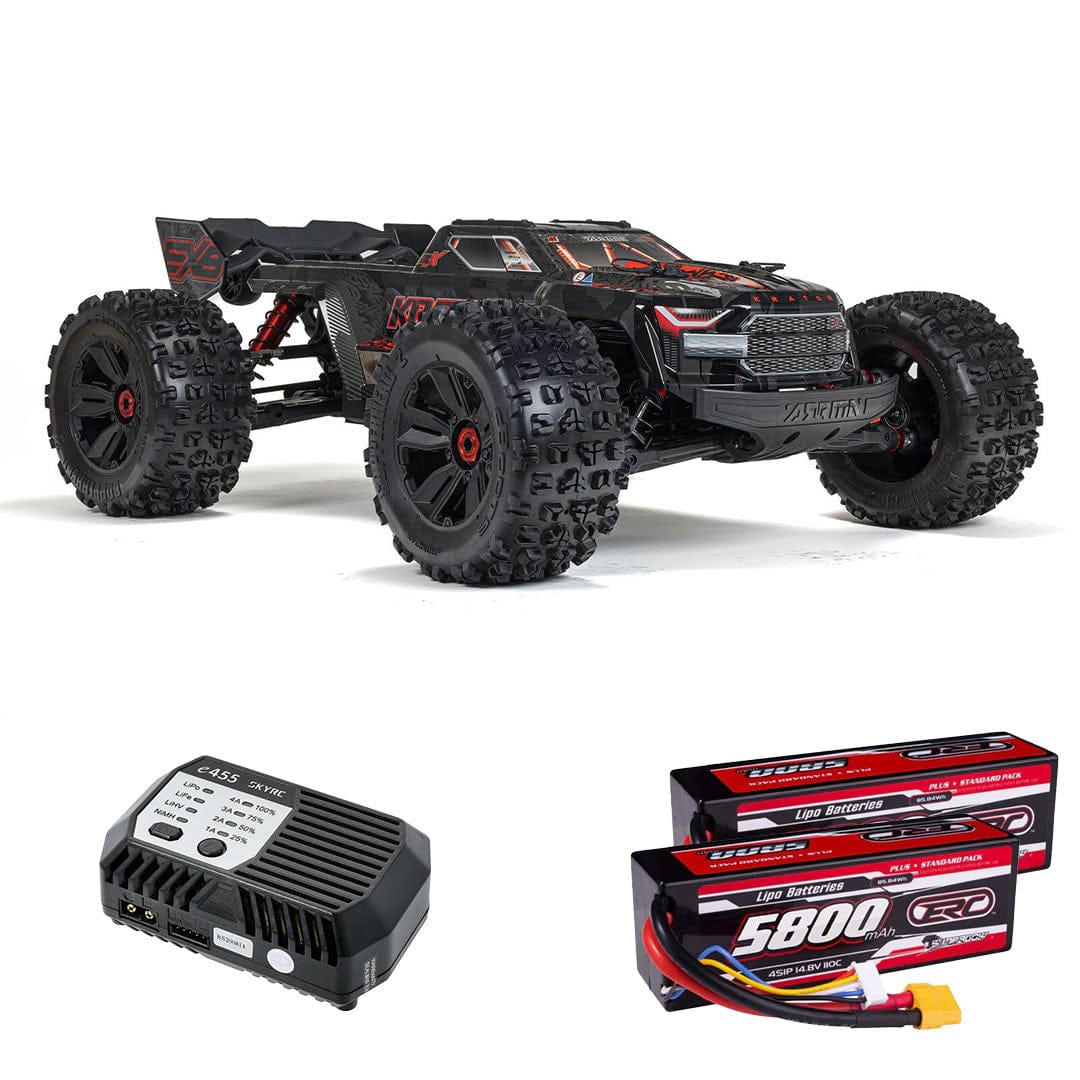 ARRMA RC 1/5 Kraton 4X4 8S BLX EXB Brushless (Combo Paket)