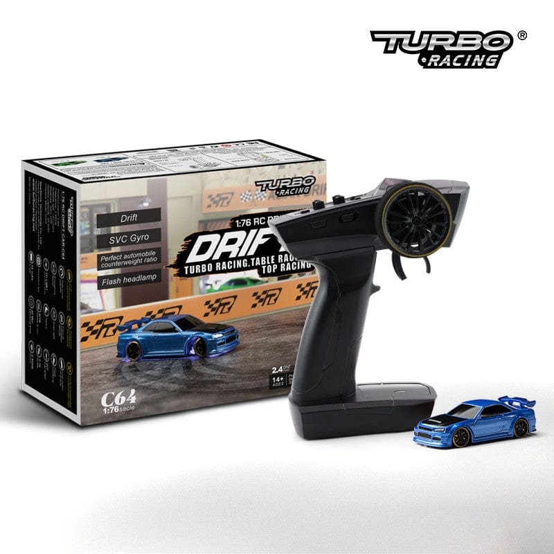 Turbo Racing 1/76 Micro Drift C64 - Nissan GT-R