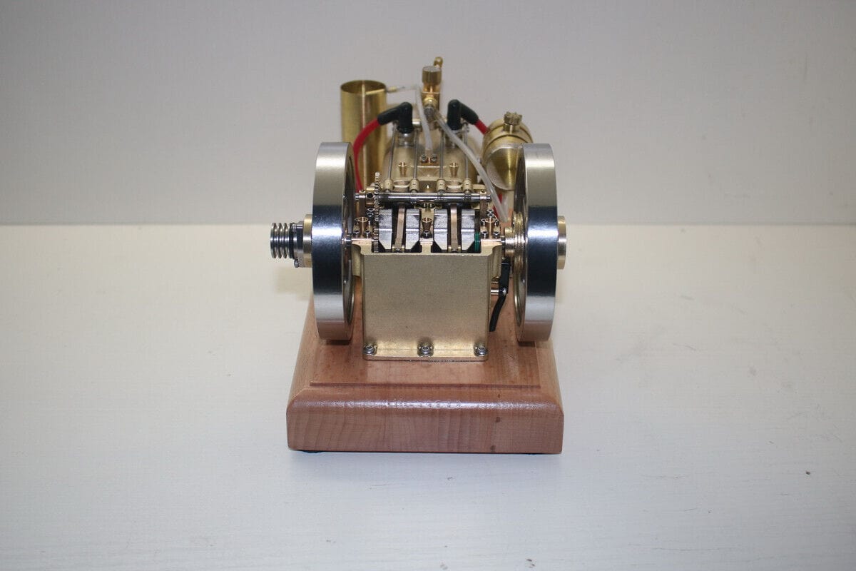 Microcosm Dikey Çift Silindirli Benzinli Motor H76