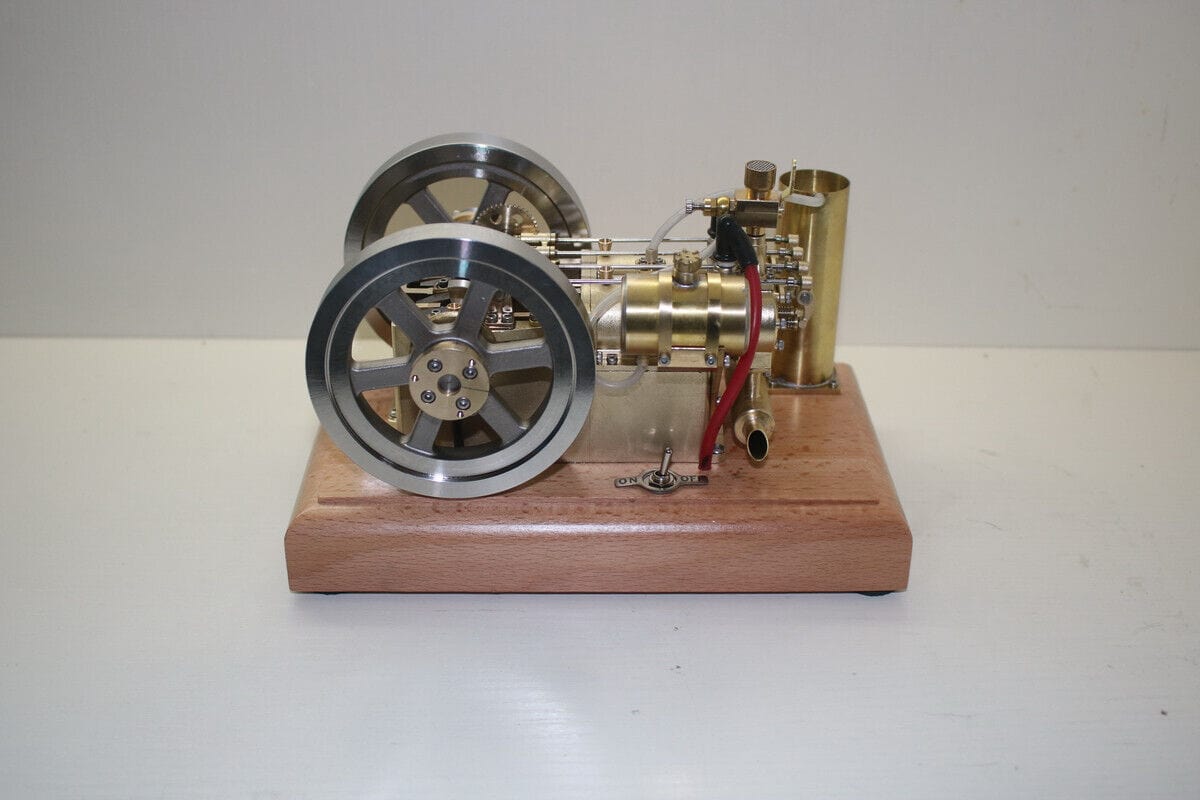 Microcosm Dikey Çift Silindirli Benzinli Motor H76