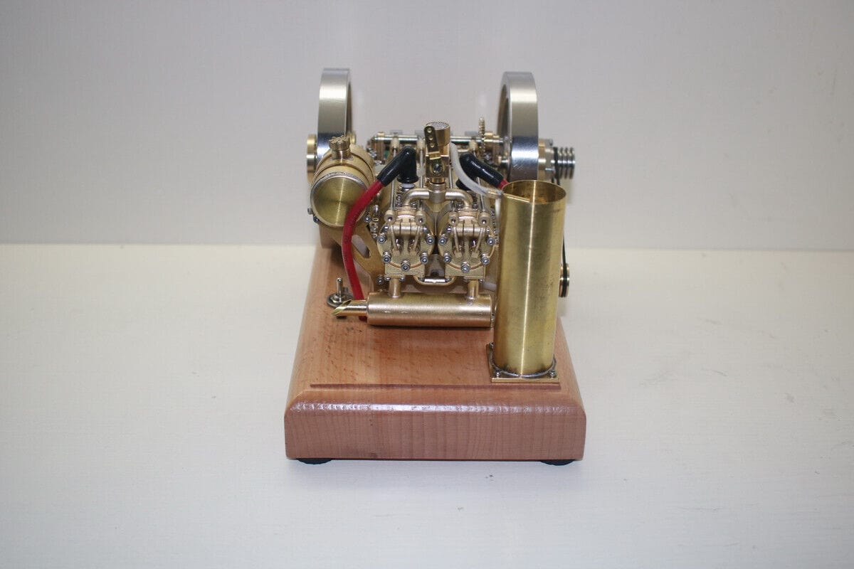 Microcosm Dikey Çift Silindirli Benzinli Motor H76