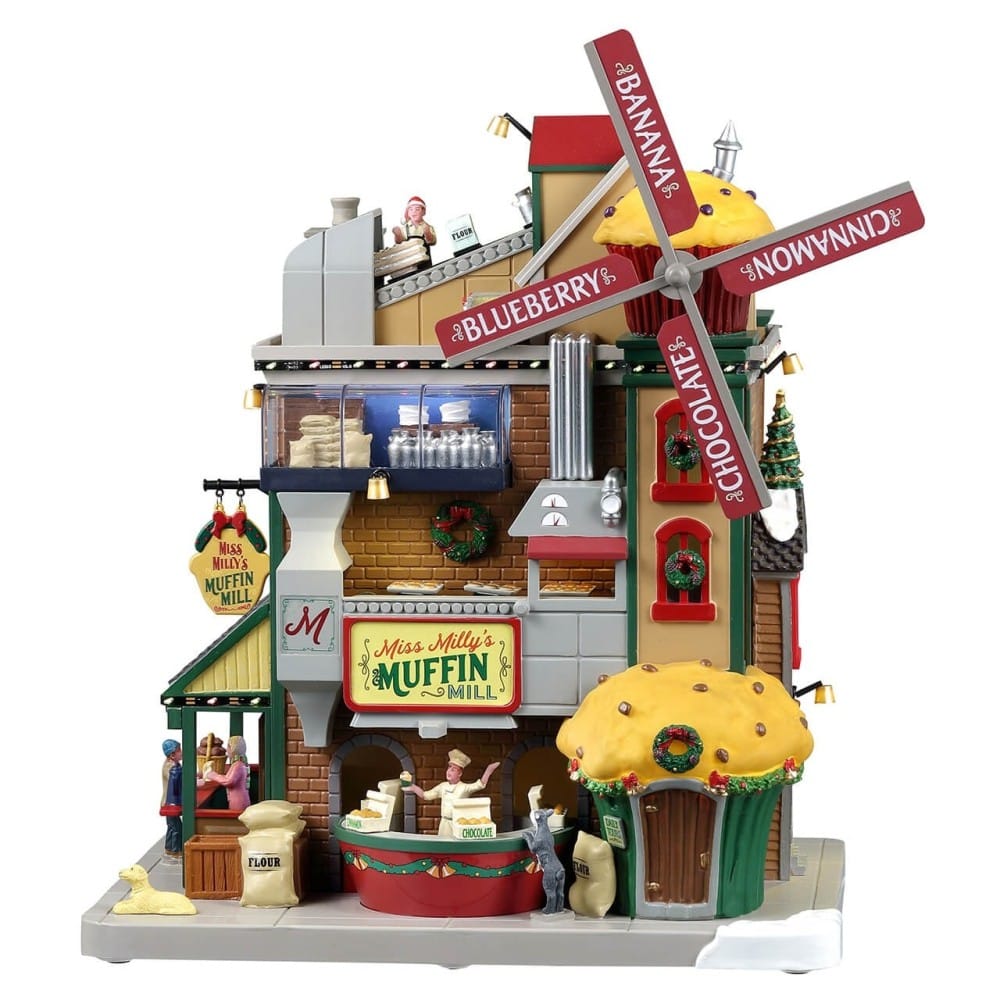Lemax Miss Milly's Muffin Mill - Lemax Noel Köyü Modeli