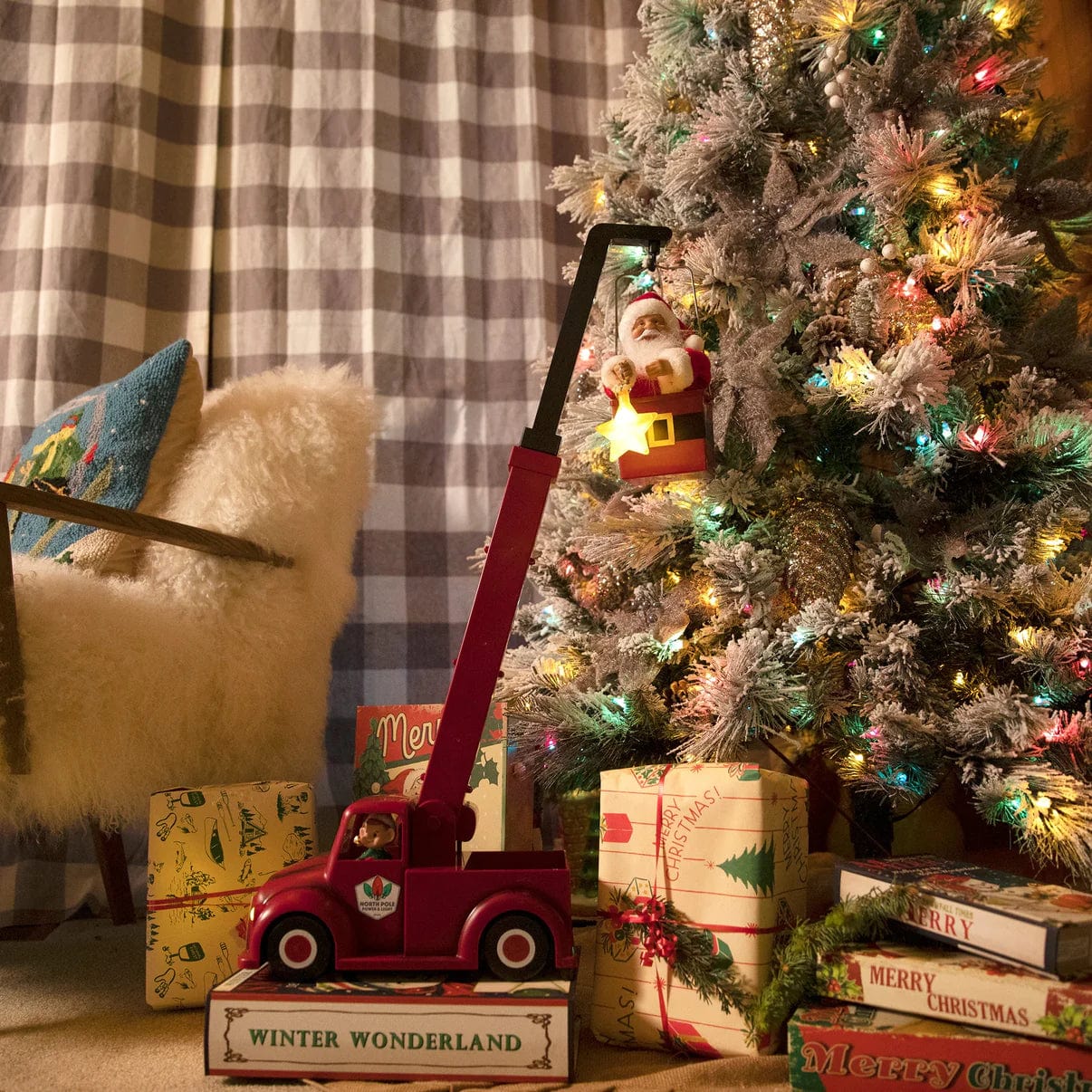 Cherry Picker/ Santa Truck