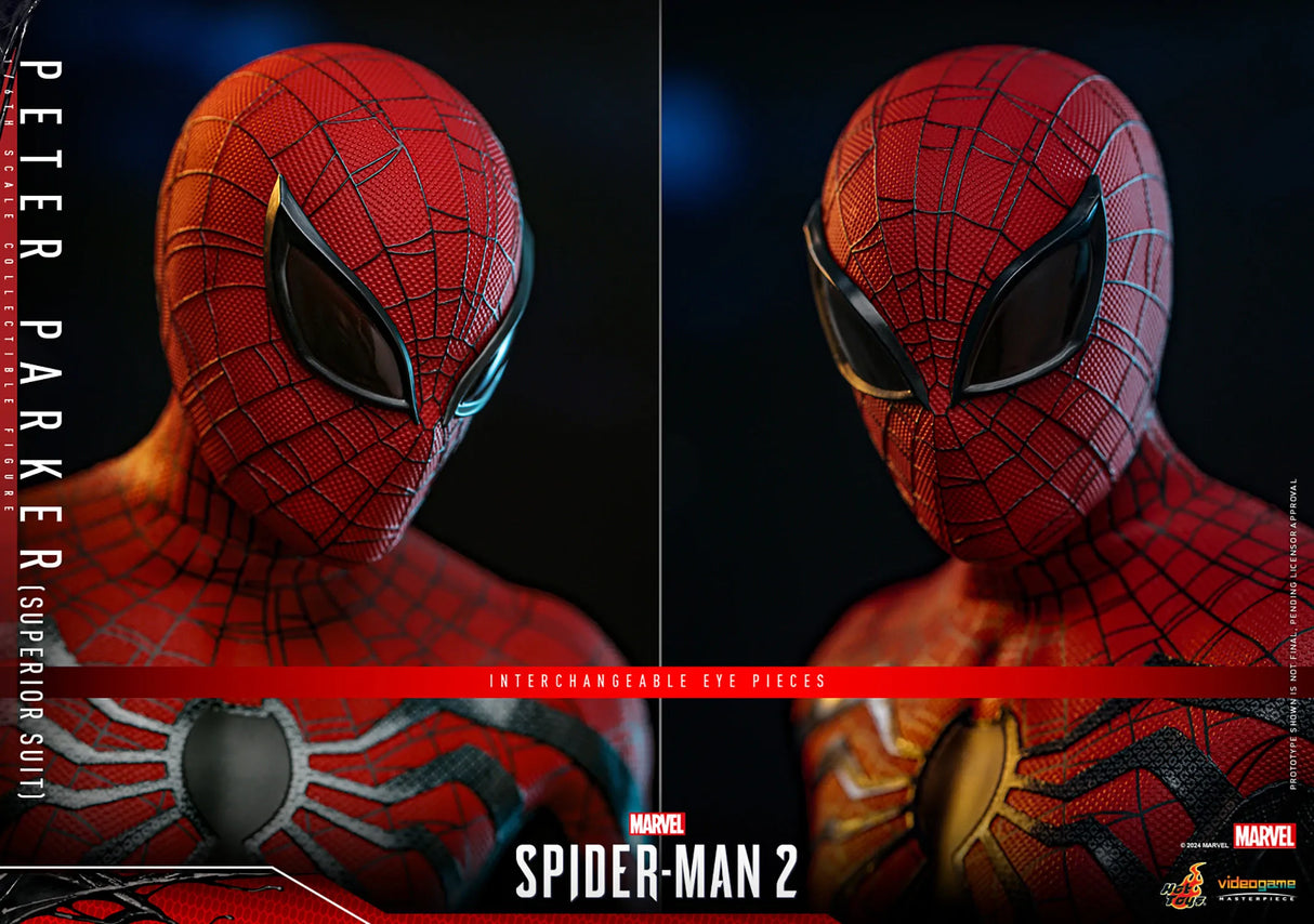 Hot Toys 1/6 Spiderman Peter Parker (Superior Suit)