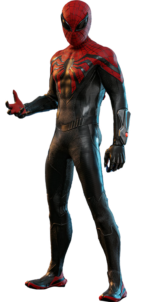 Hot Toys 1/6 Spiderman Peter Parker (Superior Suit)