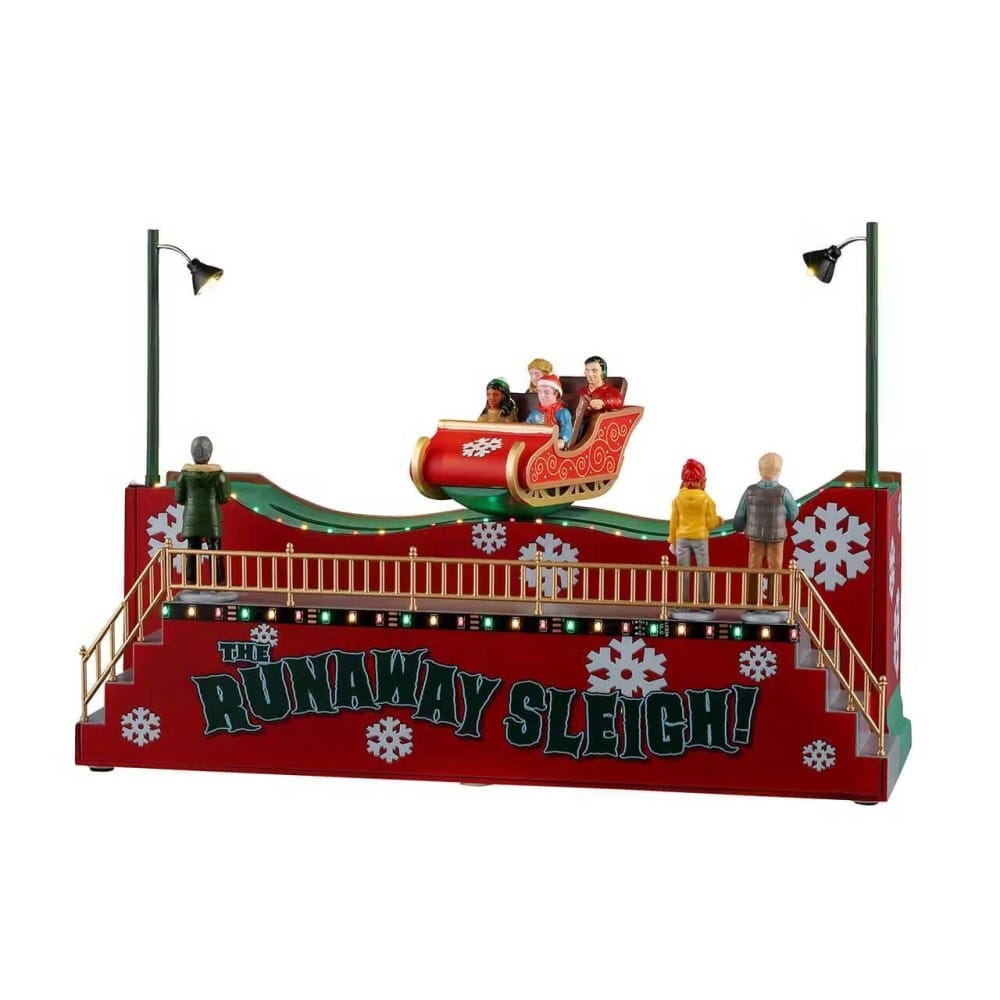 Lemax The Runaway Sleigh - Lemax Noel Köyü Modeli