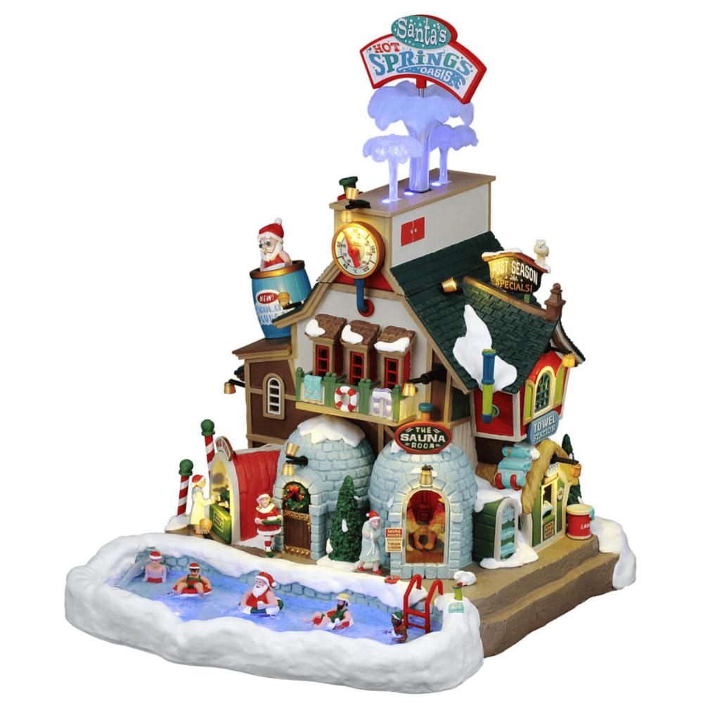Lemax Santa's Hot Springs Oasis - Lemax Noel Köyü Modeli