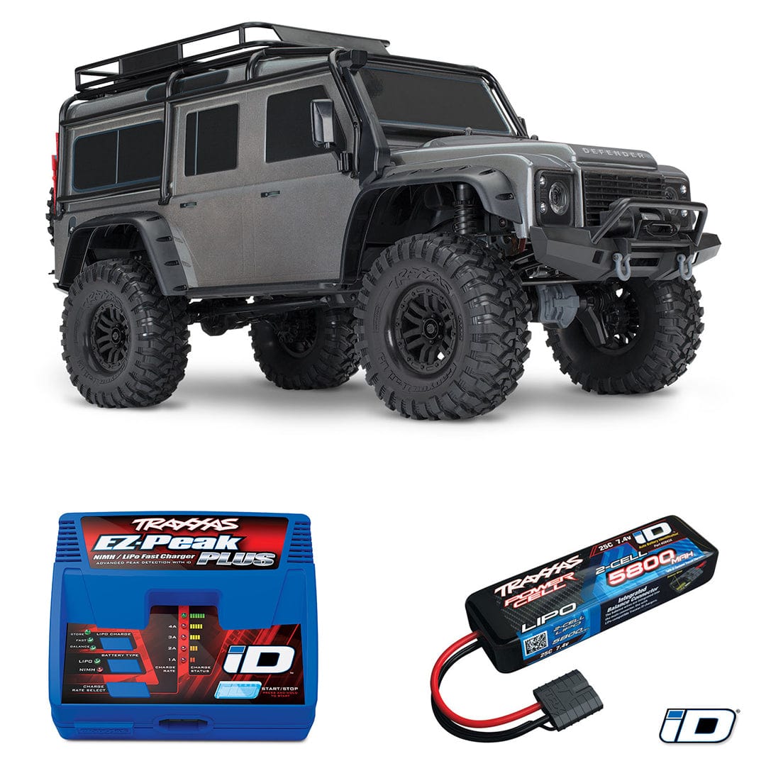 Traxxas TRX-4 Land Rover Defender - Black Edition (Vinçli)