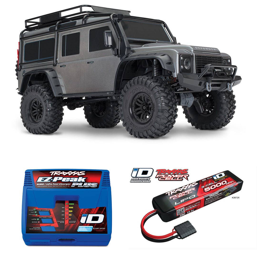 Traxxas TRX-4 Land Rover Defender - Black Edition (Vinçli)