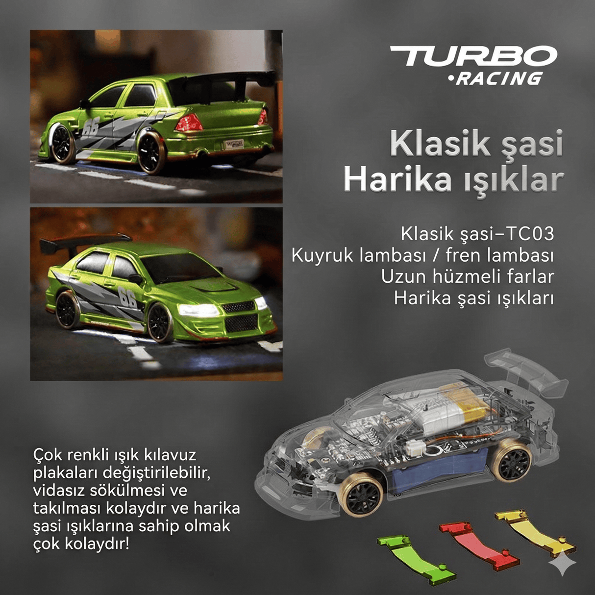 Turbo Racing 1/76 Micro Drift C66