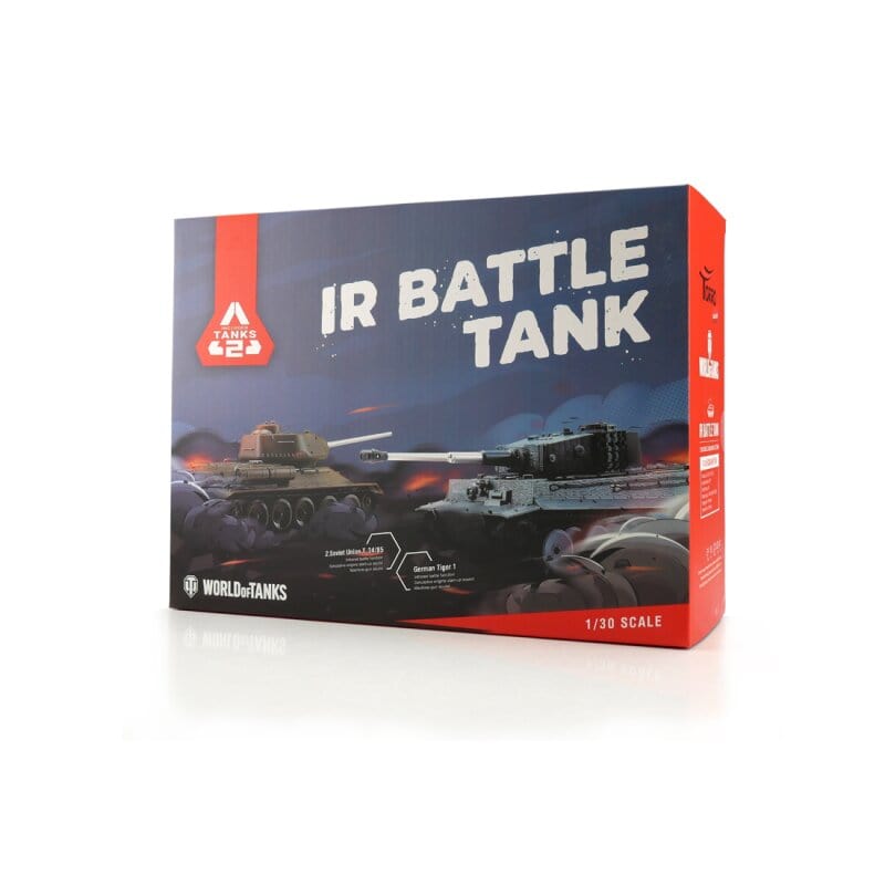 World of Tanks 1/30 RC Tiger I + T-34/85 IR