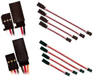 Servo Extension Lead, 600mm (SPM&JR)