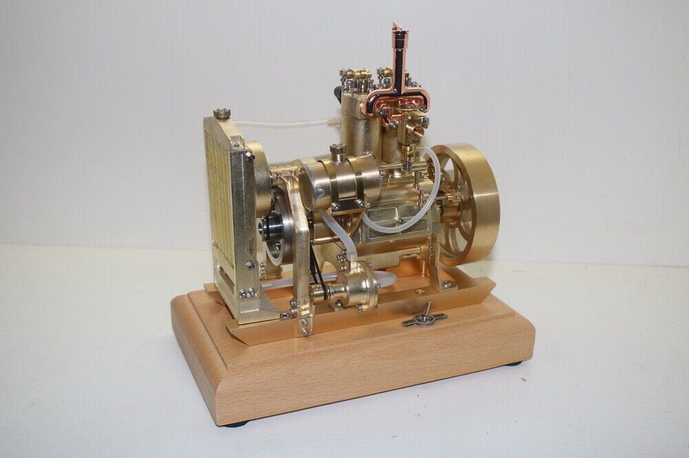 Microcosm Dikey Çift Silindirli Benzinli Motor H74