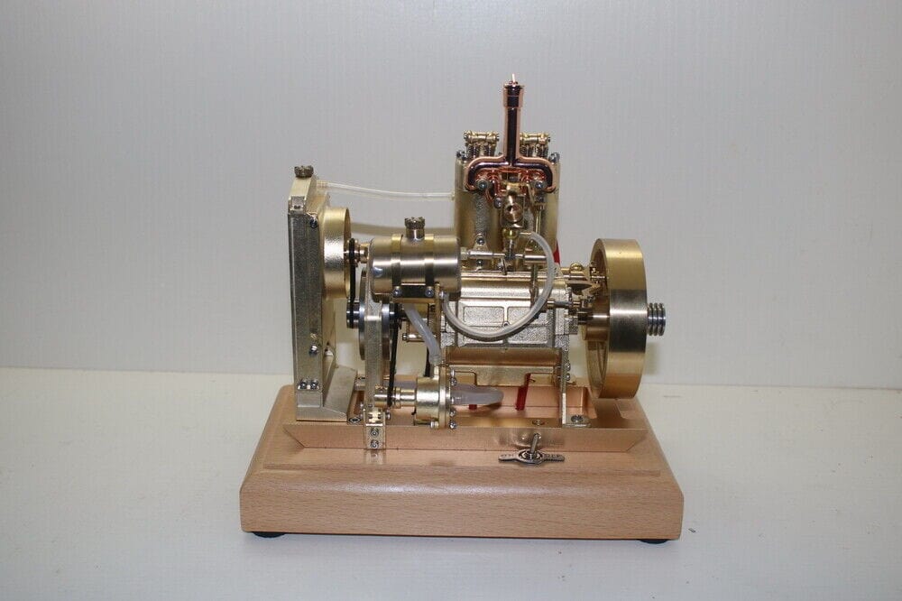 Microcosm Dikey Çift Silindirli Benzinli Motor H74