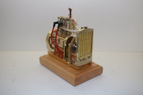Microcosm Dikey Çift Silindirli Benzinli Motor H74