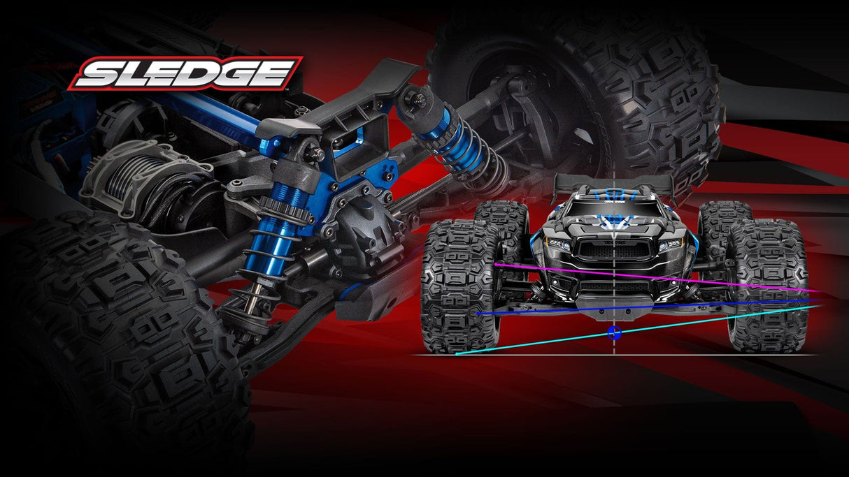 Traxxas Sledge 1/8 4WD (6S Combo Paket)