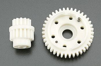 Gear set, 2-speed standard ratio (2nd speed gear 39T, 13T-17T input gears, hardware)