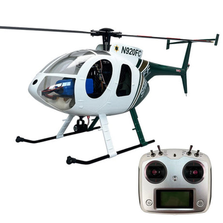 Roban 470 MD-500E Sheriff RTF Scale RC Helikopter - kumanda dahil uçuşa hazır set