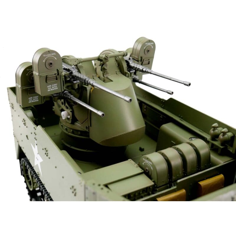 1/16 RC M16 Half-track RC Askeri Araç (Metal Gövde)