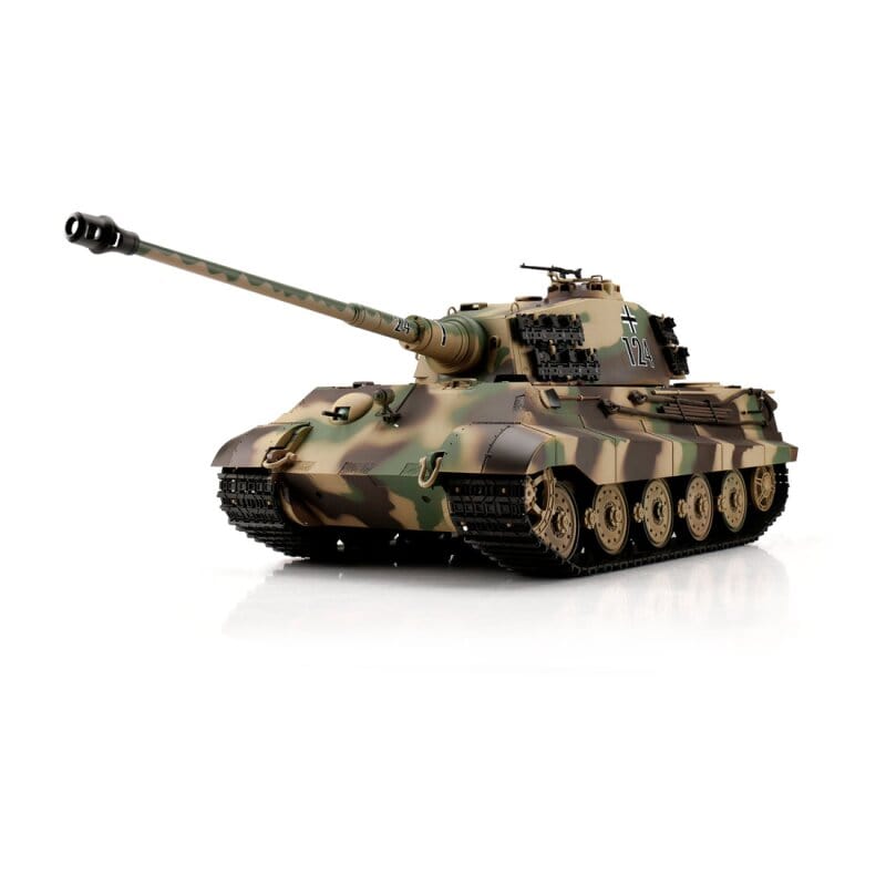 KING TIGER 1/16 ラジオコントロールタンク 1/16 RC Kingtiger Henschel Turret BB+IR – Büyüklere Oyuncaklar
