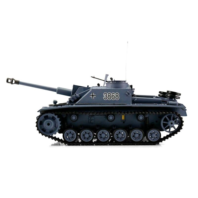 1/16 Sturmgeschütz III vers. G - BB & IR (Metal Palet)