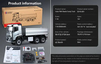 [Boyut] Double E Hobby Volvo FMX 1/14 - teknik özellikler ve ölçü tablosu