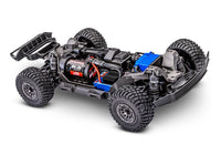 [Motor] Traxxas Mini Slash - tam şasi 3/4 görünümü, motor, süspansiyon ve aktarma detayı