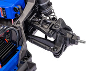 [Motor] Traxxas Mini Slash - ön süspansiyon kolu, amortisör ve direksiyon mekanizması yakın çekim
