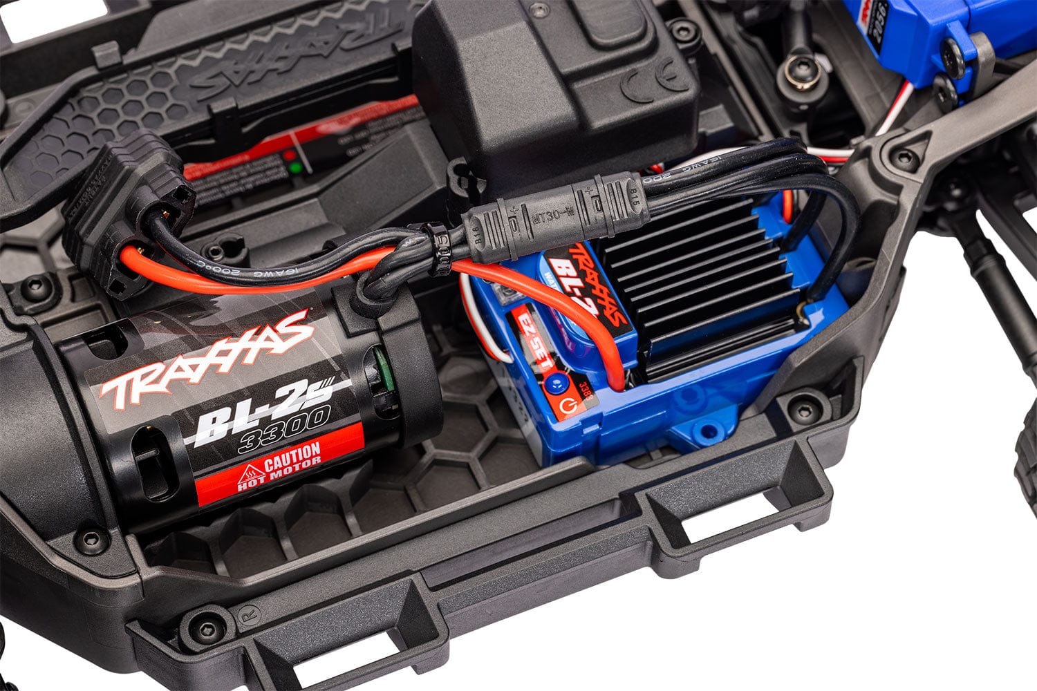 [Motor] Traxxas Mini Slash - BL-2S fırçasız motor, ESC ve batarya güç sistemi yakın çekim