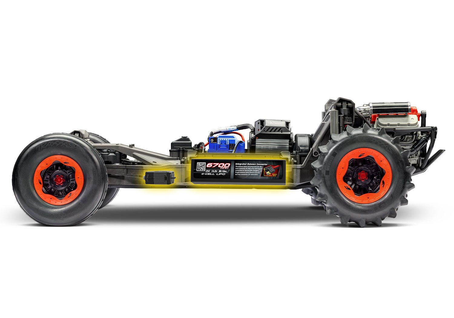Sando Mixer Car 1/100 スケール Traxxas Funco Pro Scale Sand Car - Traxxas Türkiye Distribütörü