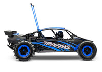 [Dış] Traxxas Funco Sand Car - mavi model yan profil stüdyo görünümü
